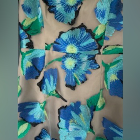 NWT Milly Pictorial Poppy Midi Dress size 10 - Picture 6 of 10